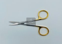 Makas İris 11cm STR Düz Gold