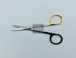 Makas İris Süpercut Açılı CVD Gold-Black