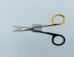 Makas İris Süpercut Düz STR Gold-Black